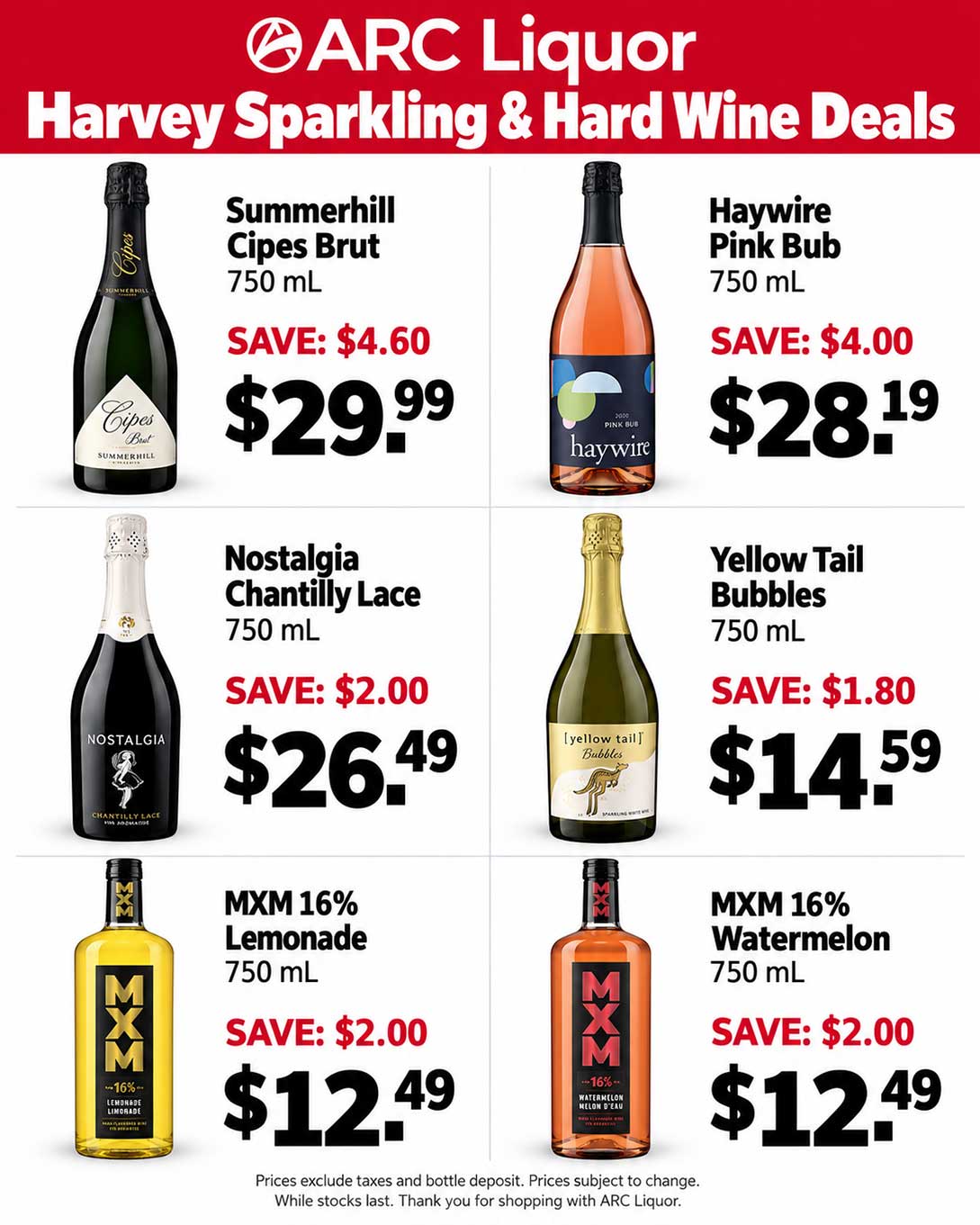 ARC Liquor discounted offers