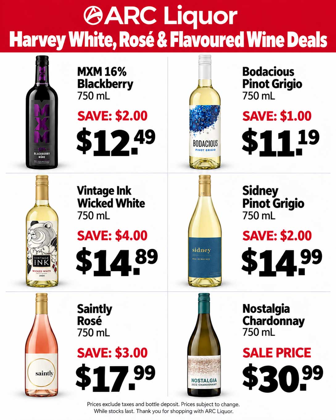 ARC Liquor discounted offers