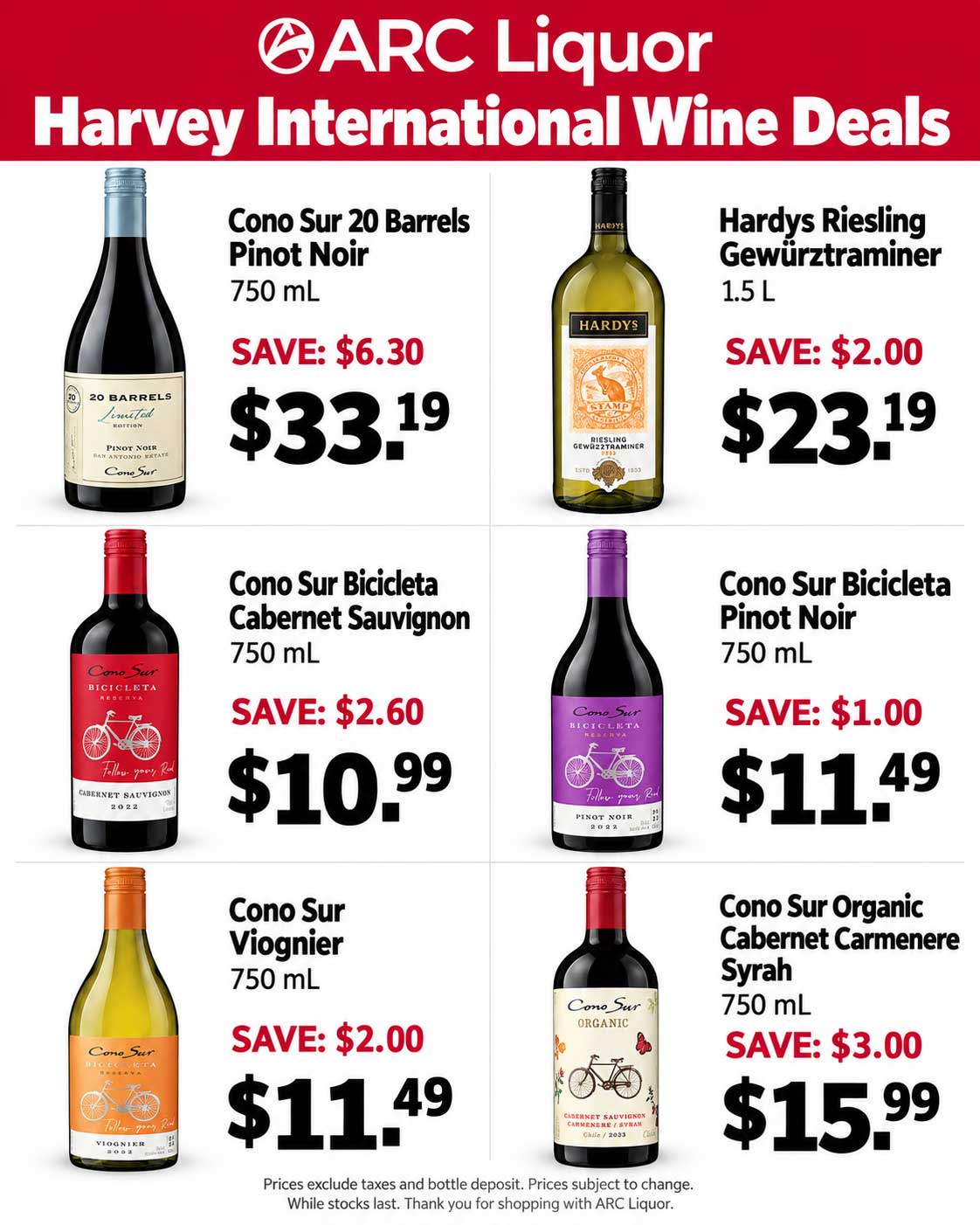 ARC Liquor discounted offers