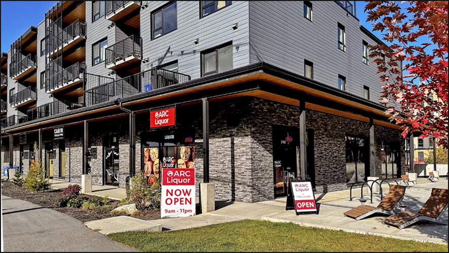 ARC Liquor Store 1n Mackenzie Village, Revelstoke