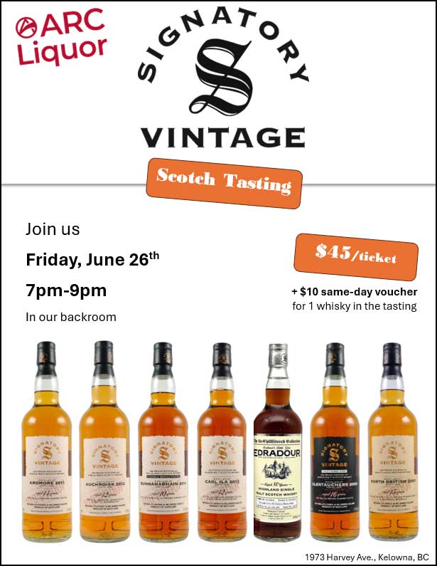 Signatory Tasting Whisky Event