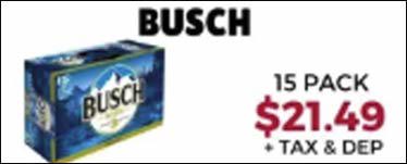 Busch - 15 Pack