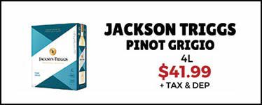 Jackson-Triggs Pinot Grigio – 4L