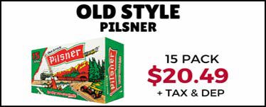 Old Style Pilsner – 15 Pack