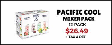 Pacific Cool Mixer Pack – 12 Pack